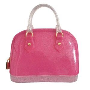 1230 Jelly Crossbody Purse Shoulder Bag, Candy Color Tote Satchel